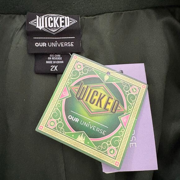 Our Universe Wicked Oz Emerald City Coat Unisex 2X - Picture 2 of 13